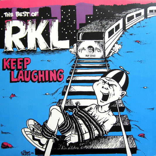 R.K.L. "Keep Laughing (The Best Of...)" LP (Blue Vinyl)