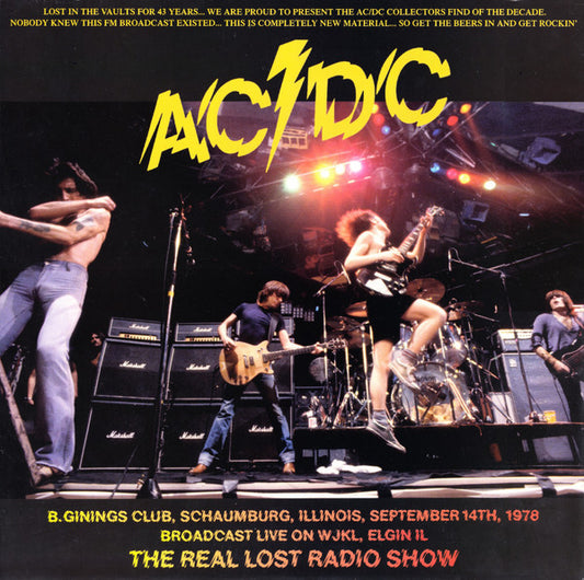 AC/DC "The Real Lost Radio Show" LPx2 (Marbled Vinyl)