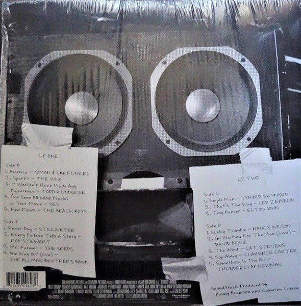 VARIOUS ARTISTS "Almost Famous" LPx2 (Original Soundtrack)