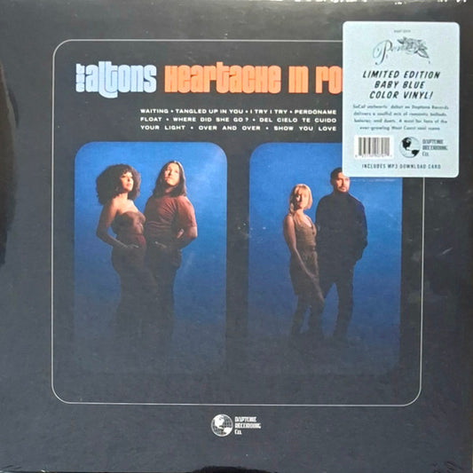ALTONS, THE "Heartache in Room 14" LP (Blue Vinyl)