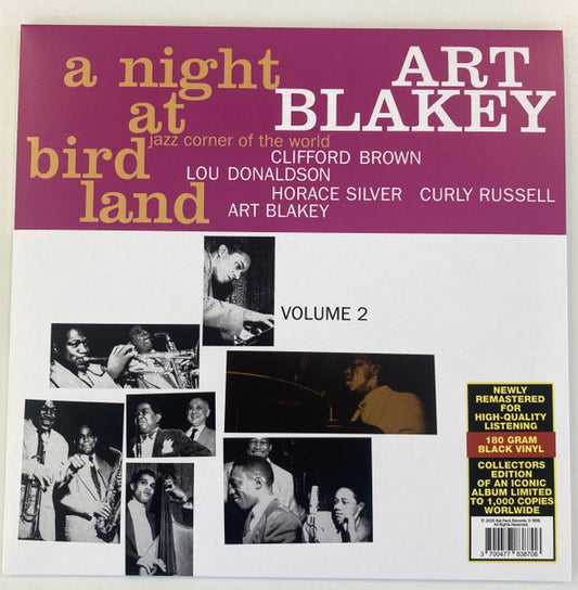 BLAKEY, ART QUINTET "A Night At Birdland Volume 2" LP (2025)