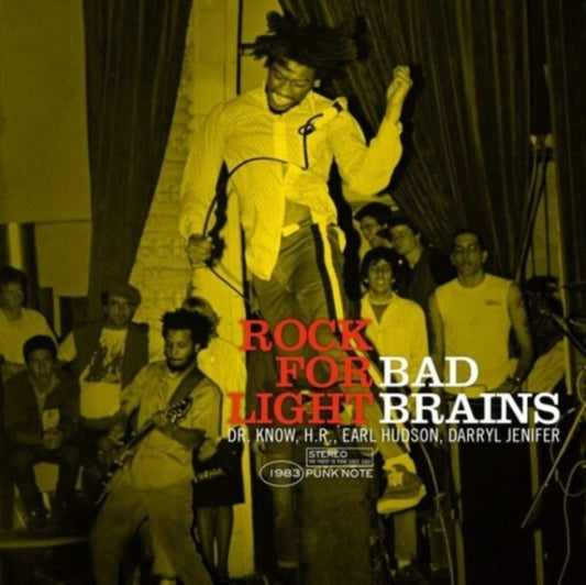 BAD BRAINS "Rock For Light" LP (Punk Note Edition)