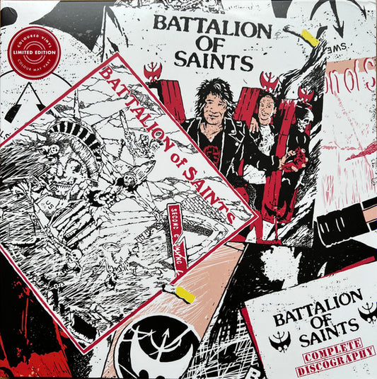 BATTALION OF SAINTS "Complete Discography" LPx3 (Colored Vinyl)