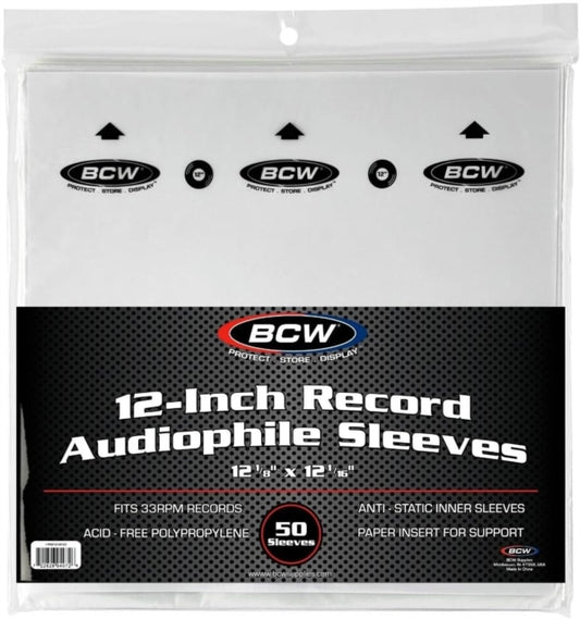 BCW Anti-State Inner Sleeves (50)