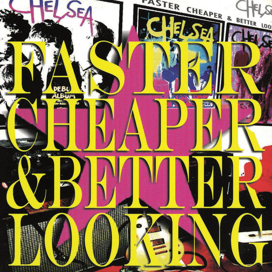 CHELSEA "Faster, Cheaper & Better Looking" LPx2 (White Vinyl)