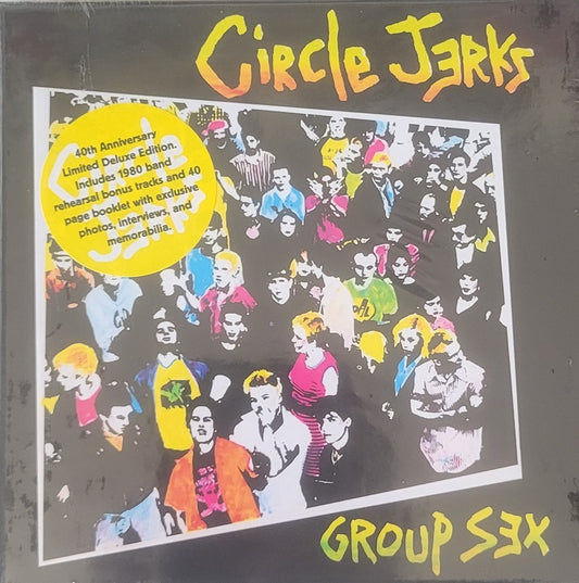 CIRCLE JERKS "Group Sex" CD (Deluxe)