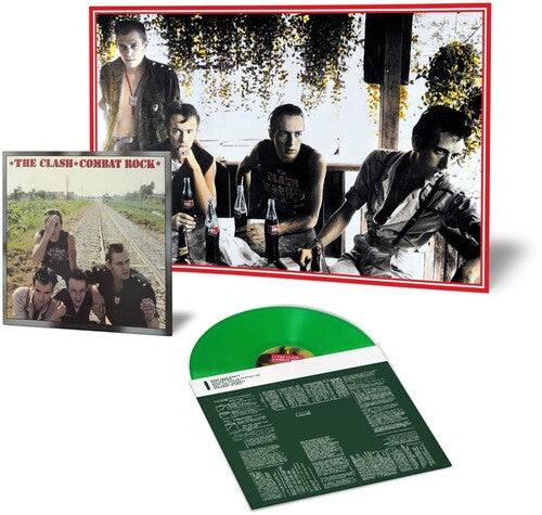 CLASH, THE "Combat Rock" LP (Green, Import)