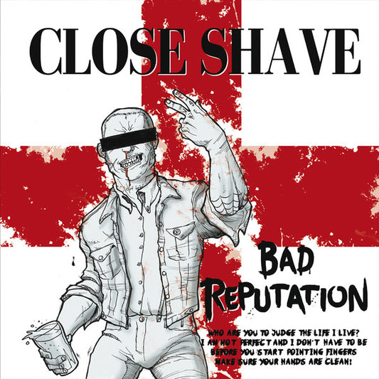 CLOSE SHAVE "Bad Reputation" LP (Marbled Vinyl)
