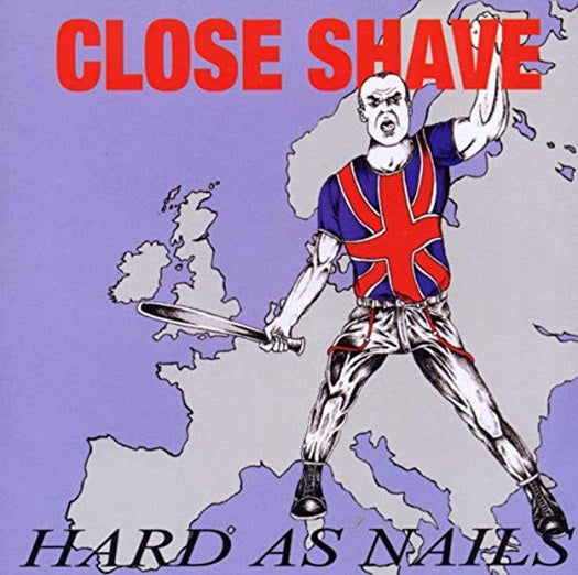 CLOSE SHAVE "Hard As Nails" LP (Red Vinyl)