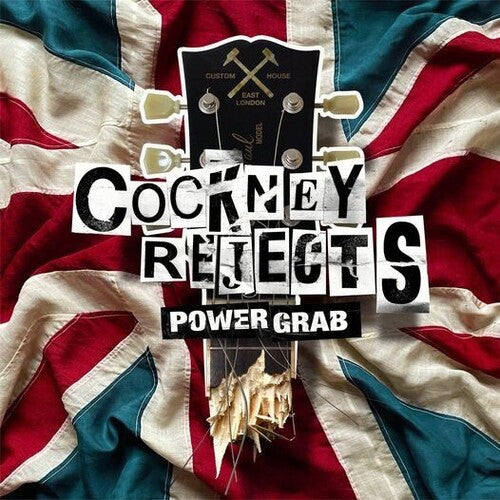 COCKNEY REJECTS "Power Grab" LP (Red Vinyl)