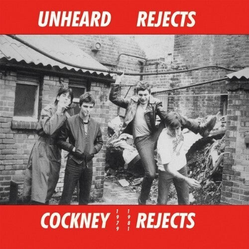 COCKNEY REJECTS "Unheard Rejects 1979 - 1981" LP (Clear Vinyl)
