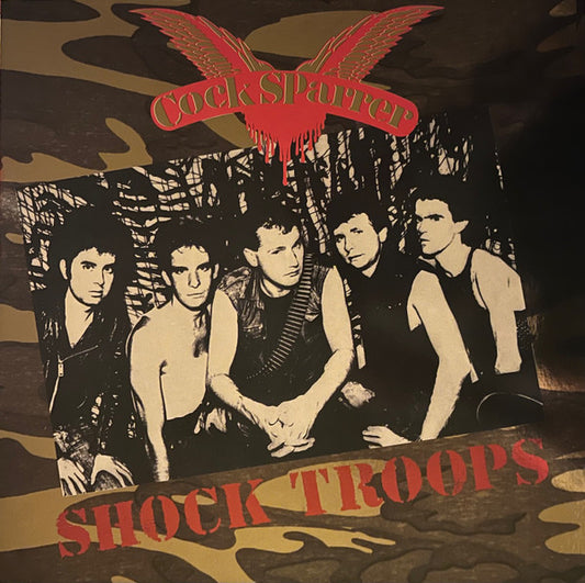 COCK SPARRER "Shock Troops" LP (50th Anniversary)