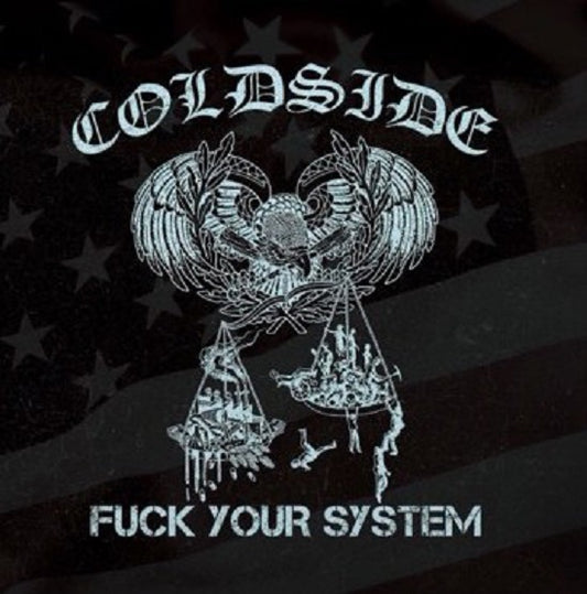 COLDSIDE "Fuck Your System" LP (Blue Vinyl)