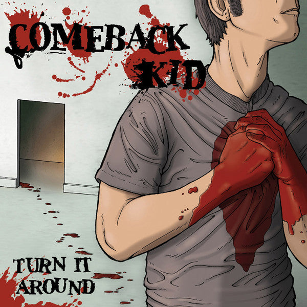 COMEBACK KID "Turn It Around" LP (Clear w/ Black Smoke)