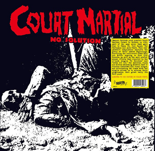 COURT MARTIAL "No Solution: Singles & Demos 1981/1982" (Colored Vinyl)