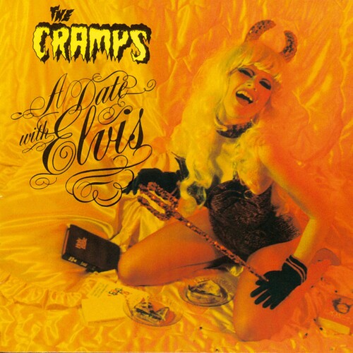 CRAMPS "A Date With Elvis" LP (Orange)