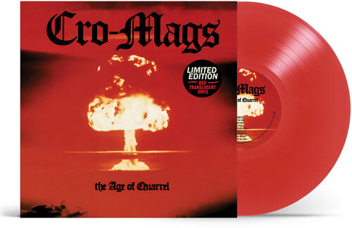 CRO MAGS "Age of Quarrel" LP (Red)