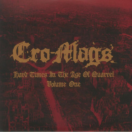 CRO-MAGS "Hard Times In The Age Of Quarrel Vol 2"  LPx2 (Red Vinyl)