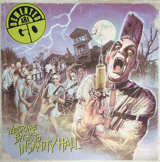 DEMENTED ARE GO "Welcome Back to InsanityHall" LP (2025)