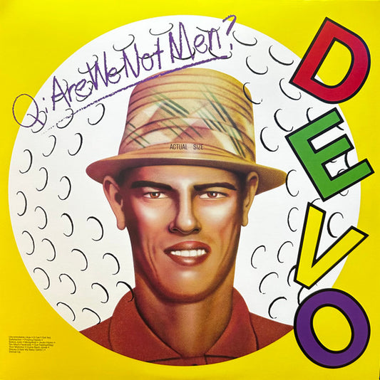DEVO "Q: Are We Not Men?" LP