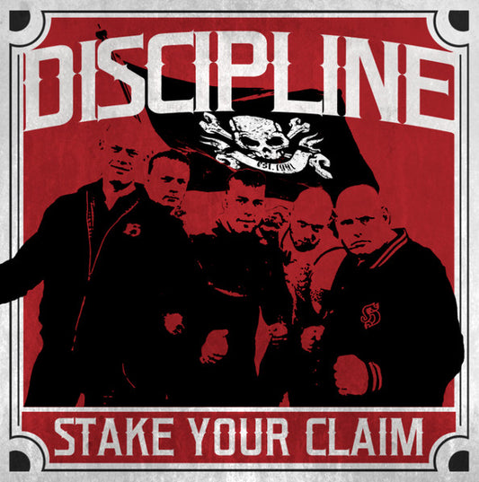 DISCIPLINE "Stake Your Claim" LP (Red Vinyl)