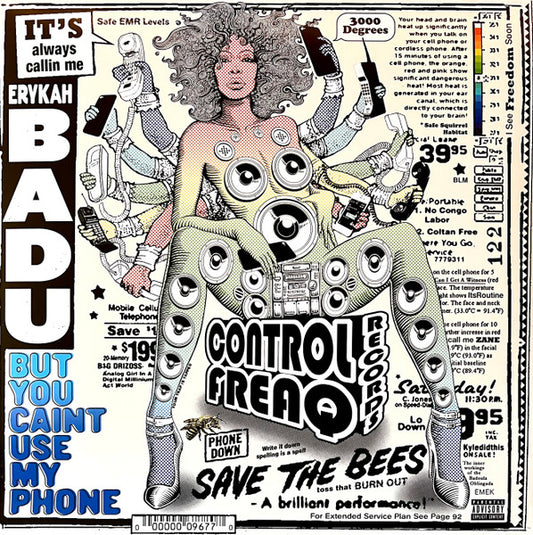 BADU, ERYKAH "But You Caint Use My Phone" LP (Purple)