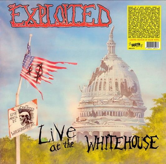 EXPLOITED, THE "Live at the Whitehouse" LP (Orange Vinyl)