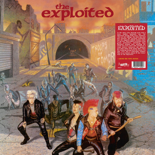EXPLOITED, THE "Troops of Tomorrow" LP (Red Vinyl)