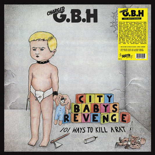 G.B.H. "City Baby's Revenge" LP