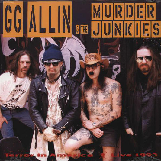 GG ALLIN & THE MURDER JUNKIES "Terror in America (Live 1993)" LP