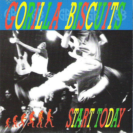 GORILLA BISCUITS "Start Today" LP (Yellow Vinyl)