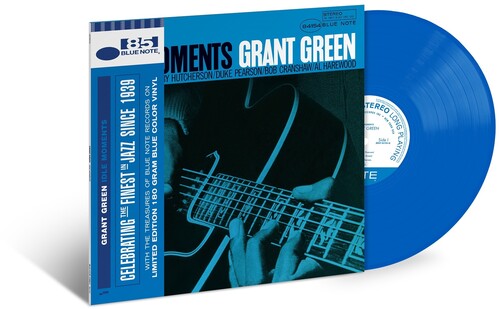 GREEN, GRANT "Idle Moments" LP (Blue Vinyl)