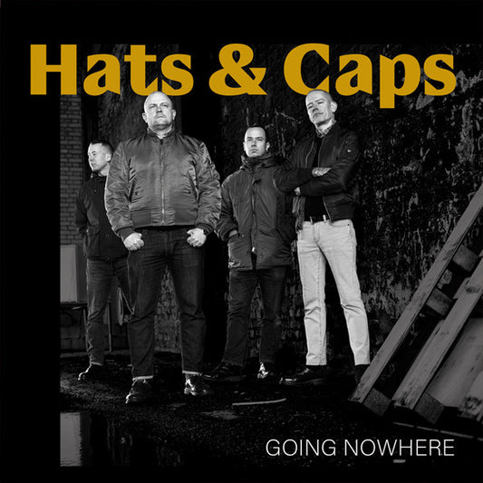 HATS & CAPS "Going Nowhere" LP (Yellow Vinyl)