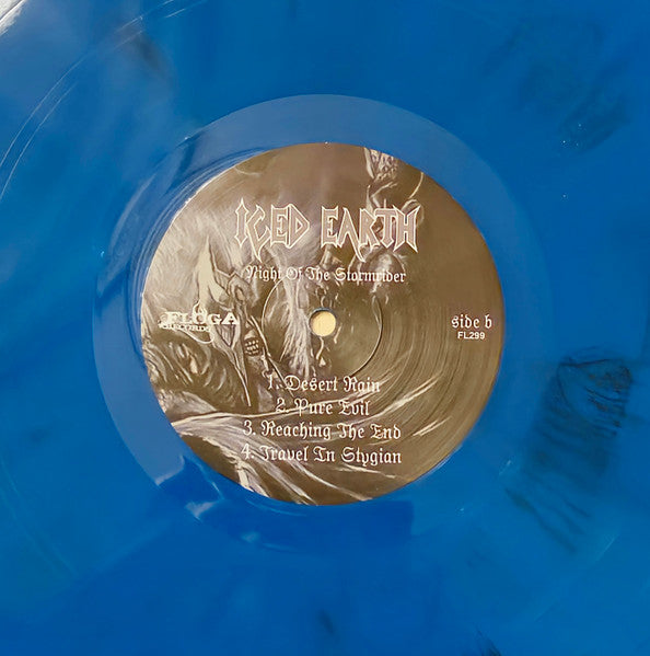 ICED EARTH "Night of The Stormrider" LP (Blue/Black Marble)
