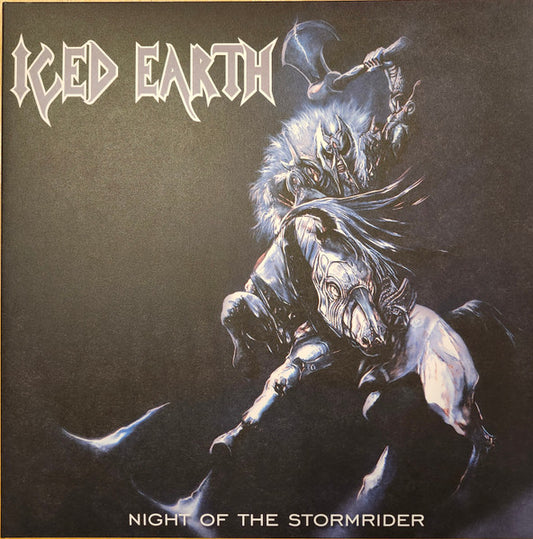 ICED EARTH "Night of The Stormrider" LP (Blue/Black Marble)