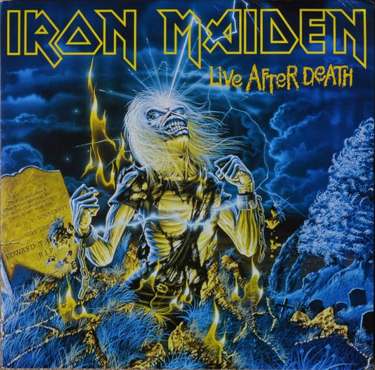 IRON MAIDEN "Live After Death" LPx2