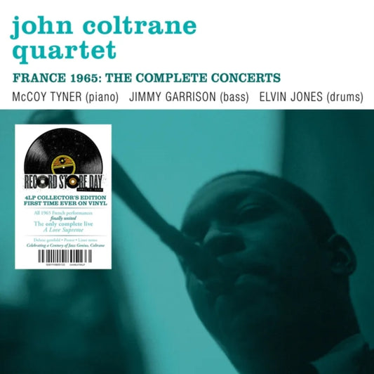 COLTRANE, JOHN QUARTET "France 1965: The Complete Concerts" LPx4 (RSD)