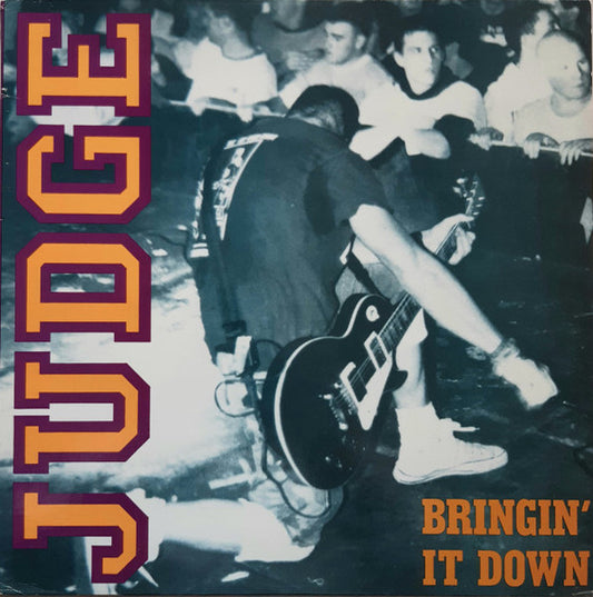 JUDGE "Bringin' it Down" LP