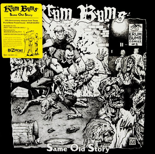 KRUM BUMS "Same Old Story" EP (Colored Vinyl)