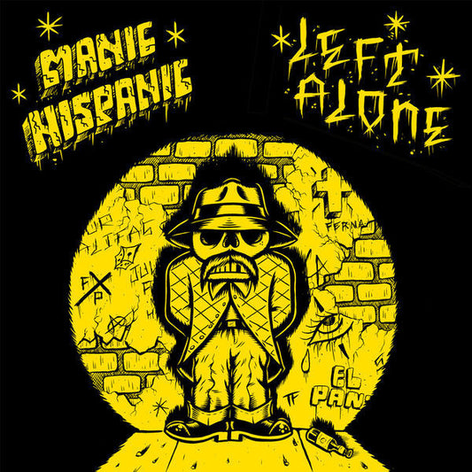 MANIC HISPANIC/LEFT ALONE "Split" EP (Brown Vinyl)