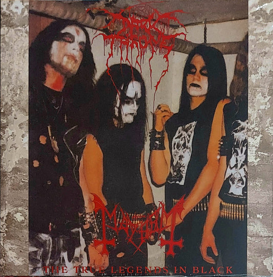 MAYHEM "The True Legends in Black" LP