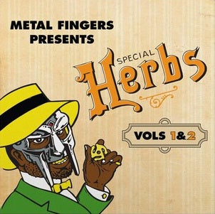 MF DOOM "Special Herbs Vol 1 & 2" LPx2 (Mustard Yellow)