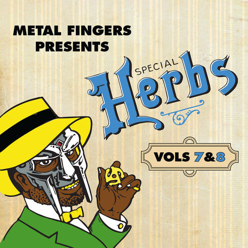 MF DOOM "Special Herbs Vol 7 & 8" LPx2 (Sky Blue)