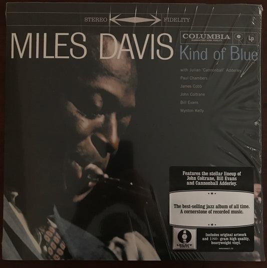 DAVIS, MILES "Kind of Blue" LP (Legacy 180g)