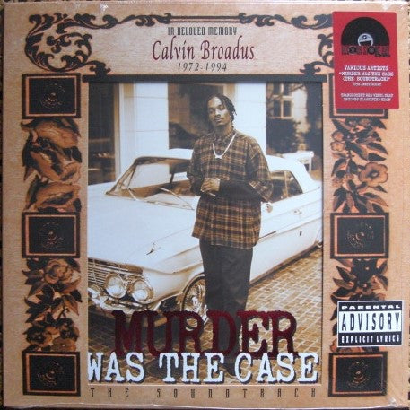 VARIOUS - MURDER WAS THE CASE (Original Soundtrack) LPx2 (Red Vinyl)