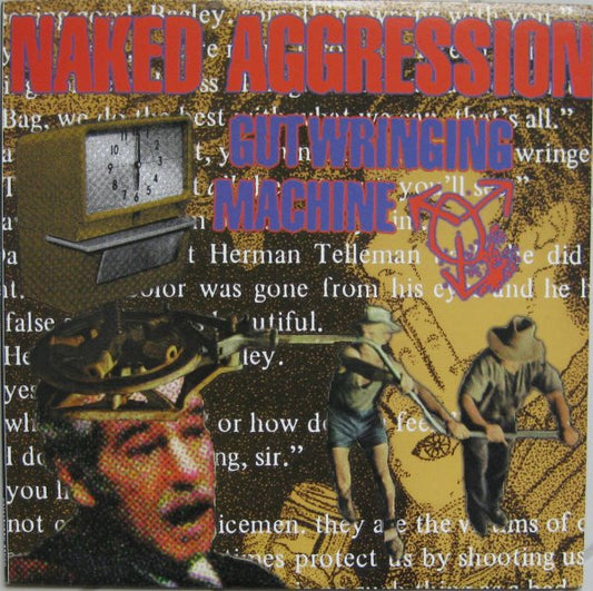 NAKED AGGRESSION "Gut Wringing Machine" LP