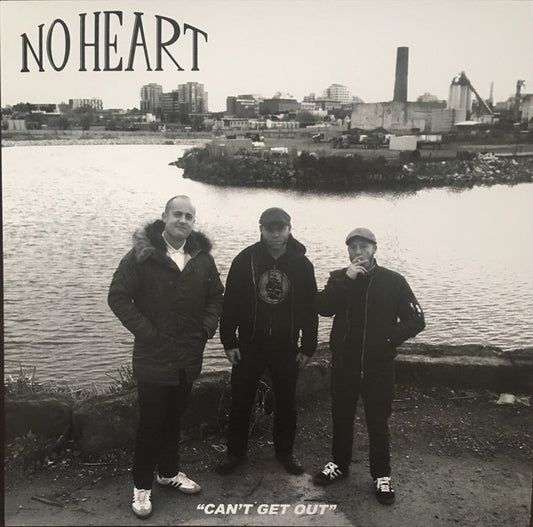 NO HEART "Can't Get Out" LP (Clear Vinyl)