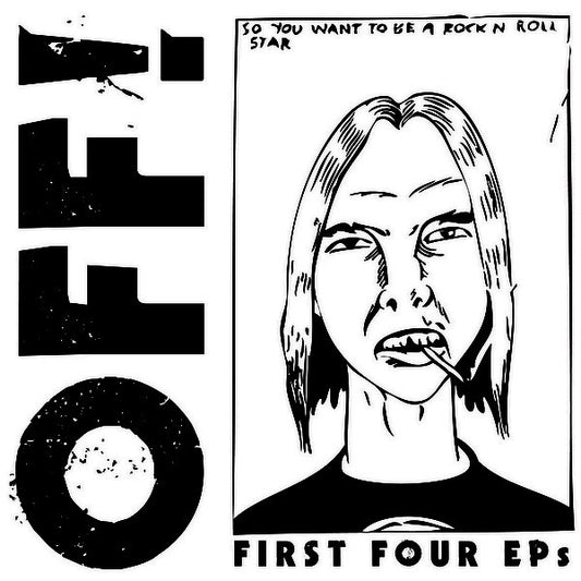 OFF! "First Four EPs" LP (Blue Vinyl)
