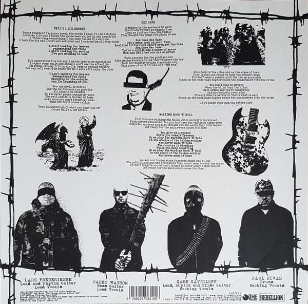OLD FIRM CASUALS "Wartime Rock 'N' Roll" EP
