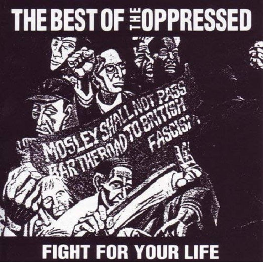 OPPRESSED, THE "Fight For Your Life (Best Of)" LP (Neon Orange Vinyl)